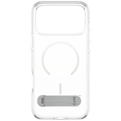 3. CARE by PanzerGlass Feature Case w. Kickstand MagSafe for iPhone 17 Pro Max - Clear