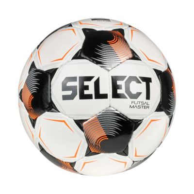 Select Futsal Master Grain v26 FIFA Basic Football – White/Black/Orange 1014386/310020