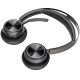 26. POLY Voyager Focus 2 USB-CC Headset with USB-C/A Adapter and Charging Base