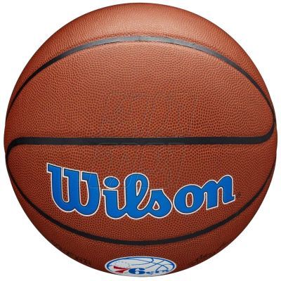 2. Basketball Wilson Team Alliance Philadelphia 76ers Ball WTB3100XBPHI
