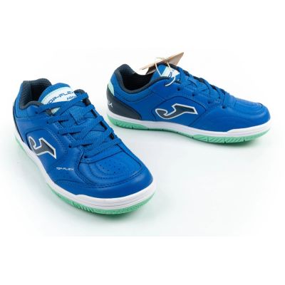 8. Joma Top Flex 2604 indoor football shoes for kids, blue