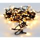 4. CHRISTMAS TREE LIGHTS LIGHT CHAIN 240 LED TIMER WARM WHITE
