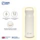 2. TRAVEL BLUE CREAM THERMAL BOTTLE
