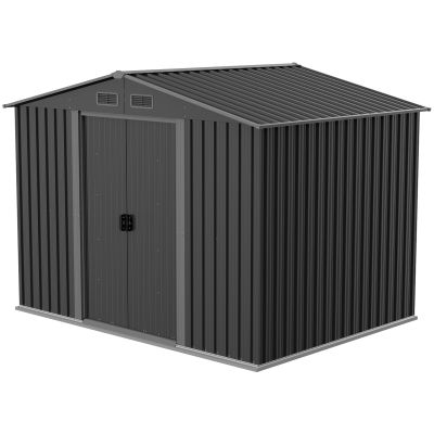 4. METAL GARDEN TOOL HOUSE 205X257X202CM