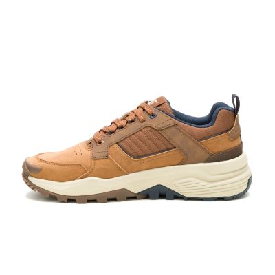2. CATERPILLAR GRAPPLE LEATHER BROWN SHOES (P726651)
