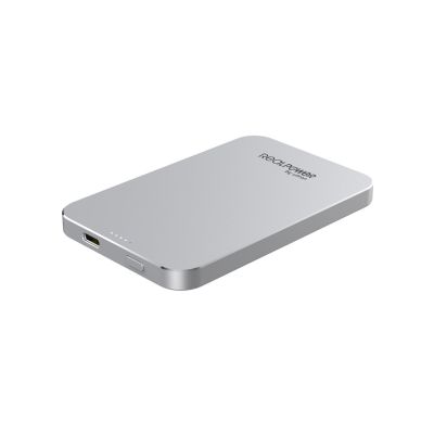2. RealPower PB-5000 Mag Lithium Polymer (LiPo) 5000 mAh Wireless Charging Silver