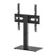 4. MACLEAN UNIVERSAL TV STAND, FOR TV CABINET, STAND, MAX. 40KG, MAX. VESA 400X400, HEIGHT AND ANGLE ADJUSTMENT MC-1240