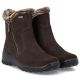 10. Rieker L7162-25 Waterproof Insulated Leather Women's Ankle Boots Dark Brown