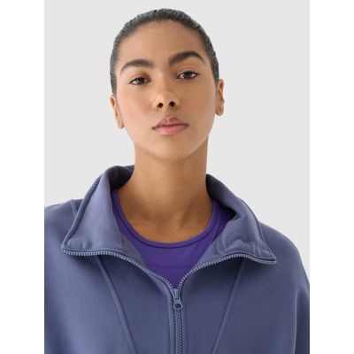 8. Women's sweatshirt without hood 4F x Anna Lewandowska 4F 4FALSAW24TSWSF1743-31S