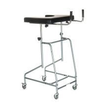 Four-wheeled support type pulpit - walker
