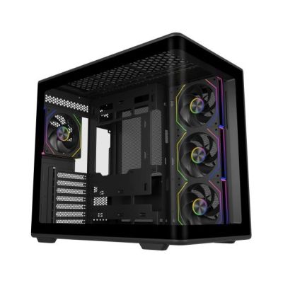 Cooler Master Elite 600 Tower Black, Transparent