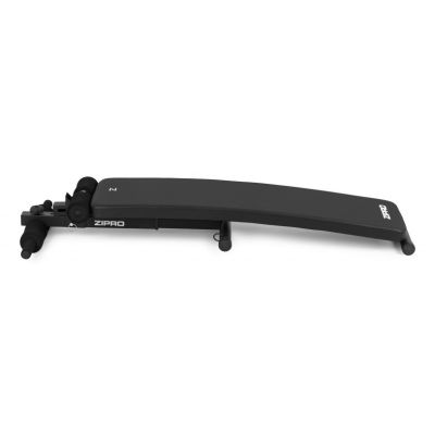 9. ZIPRO SLANT Flat Workout Bench Adjustable Backrest Gym, Home Black
