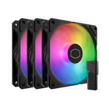 Cooler Master SickleFlow Edge 120 ARGB 3-Pack Fan Kit Computer Case Fan 12 cm Black 1 pc.