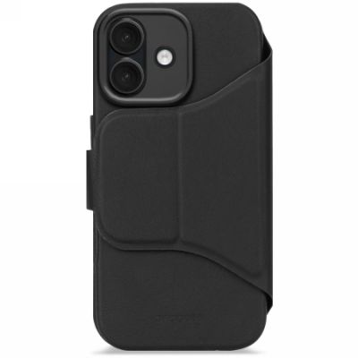 Decoded Textured Silicone Detachable Wallet MagSafe Case for iPhone 17 - Black