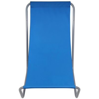 13. FOLDABLE GARDEN AND BEACH CHAIR AND BAG BLUE ENERO CAMP