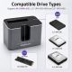 3. Qoltec 52631 HDD SSD Docking Station | SATA | M.2 NVMe | Cloning | USB-C | 10Gb/s | 28TB