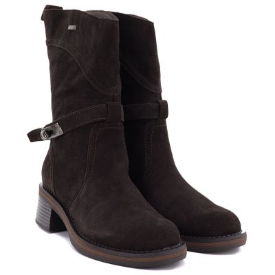 4. Chocolate Big Star Women's Leather Ankle Boots UU274609