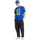 6. adidas FIFA World Cup 26 Official Emblem Men's T-Shirt Blue KB3705