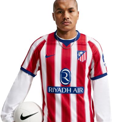 5. Nike Atlético Madrid 2026/27 Stadium Home Men's Jersey White and Red II1893 101