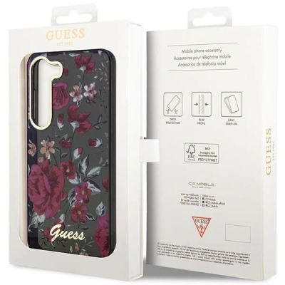 8. Guess GUHCS23MHCFWSA S23+ S916 green/kaki hardcase Flower Collection