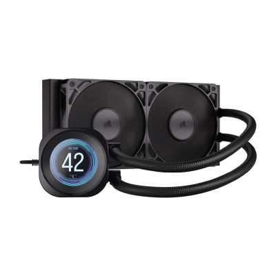 3. CORSAIR WAK NAUTILUS 240 LCD Cooler, 240mm Cooler