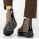 7. Women's beige platform ankle boots Filippo DBT8264