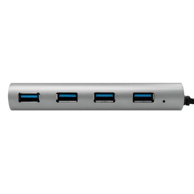4. LogiLink UA0309 USB 3.2 Gen 1 (3.1 Gen 1) Type-C Hubs and Concentrators 5000 Mbit/s Gray