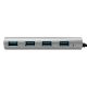 4. LogiLink UA0309 USB 3.2 Gen 1 (3.1 Gen 1) Type-C Hubs and Concentrators 5000 Mbit/s Gray