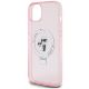 6. Karl Lagerfeld Ring Stand Karl&Choupette MagSafe case for iPhone 15 Plus - pink