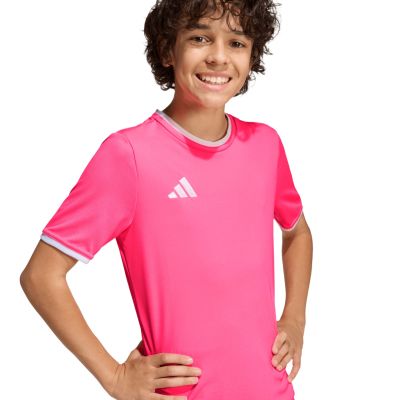 14. adidas Entrada 26 Jersey kids' t-shirt pink KE9846