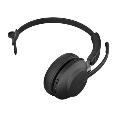 8. Jabra Evolve2 65 UC Mono Wireless On-Ear Headphones USB-A + Stand