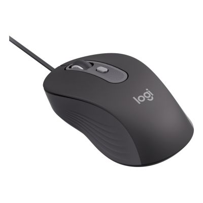 4. Logitech Signature Wired M520 for Business Office Mouse Ambidextrous USB Type-C Optical 4000 DPI