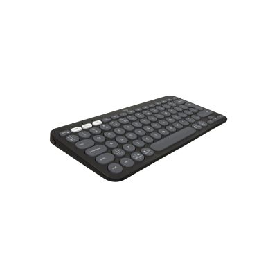 14. Logitech 920-012239 Keyboard Mouse Included Universal RF Wireless + Bluetooth QWERTY American International Graphite