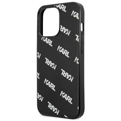 6. Karl Lagerfeld Allover Case for iPhone 13 Pro / iPhone 13 - Black