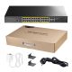 3. Cudy GS2028PS4 Managed L2 Gigabit Ethernet (10/100/1000) PoE Support 1U Black