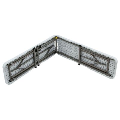 8. FOLDING CATERING BENCH 183X28X43CM WHITE