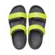 4. Crocs Crocband Cruiser Graphite Yellow Children's Sandals 209423 1NJ