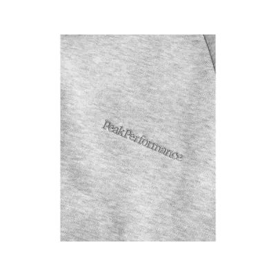 4. Peak Performance M Original Small Logo Crew sweatshirt, gray