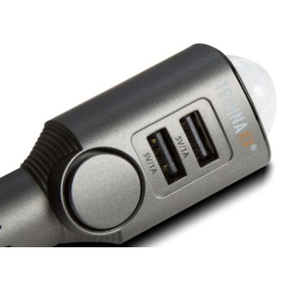 4. Car alarm & car charger 2 in 1