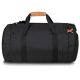 3. SPORTS/FITNESS BAG A3028 BLACK SEMI LINE