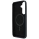 7. Karl Lagerfeld Silicone Karl&Choupette Heads MagSafe Case for Samsung Galaxy S26 FE - Black
