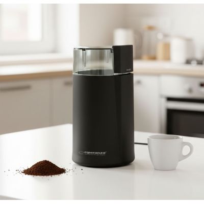 12. Esperanza Espresso EKC001K coffee grinder (160W; impact; black)