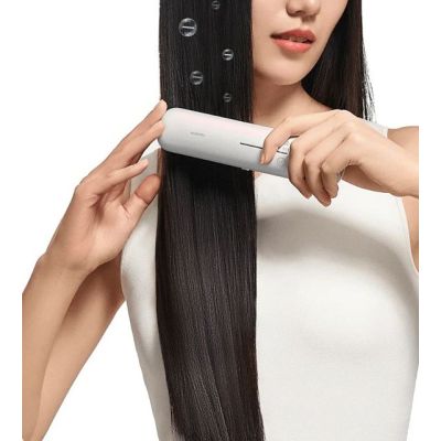 9. Xiaomi Cordless Hair Straightener Brush 28W White, Black