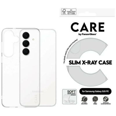 CARE by PanzerGlass Fashion X-Ray Case for Samsung Galaxy S25 FE - Transparent