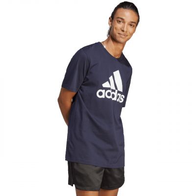 7. adidas Essentials Single Jersey 3-Stripes Tee M IC9348