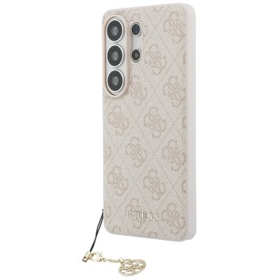 2. Guess 4G Classic Logo Charm MagSafe Case for Samsung Galaxy S26 Ultra - Pink