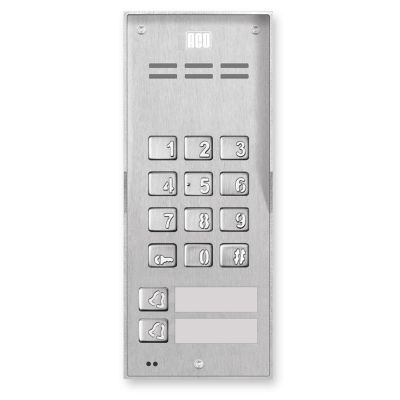ACO FAM-P-2NPZSACC NT surface-mounted panel for 2 families, key fob reader, code lock