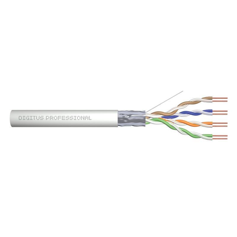 3. Digitus Installation Cable Cat.5e, F/UTP, Eca, AWG 24/1, PVC, 305m, Gray, Carton