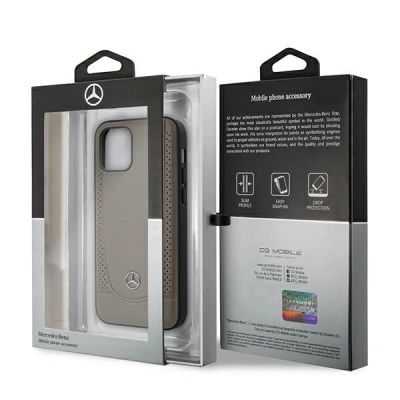 8. Mercedes Urban Line Case for iPhone 12 mini - Brown