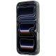 6. Guess IML Ring Stand 360 Script Metal Logo MagSafe Case for iPhone 17 Pro / 18 Pro - Black